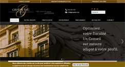 Desktop Screenshot of groupebac.com